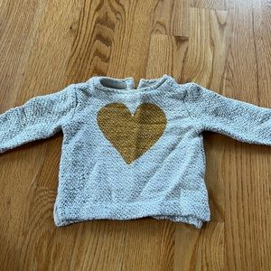 Girl heart Zara sweater